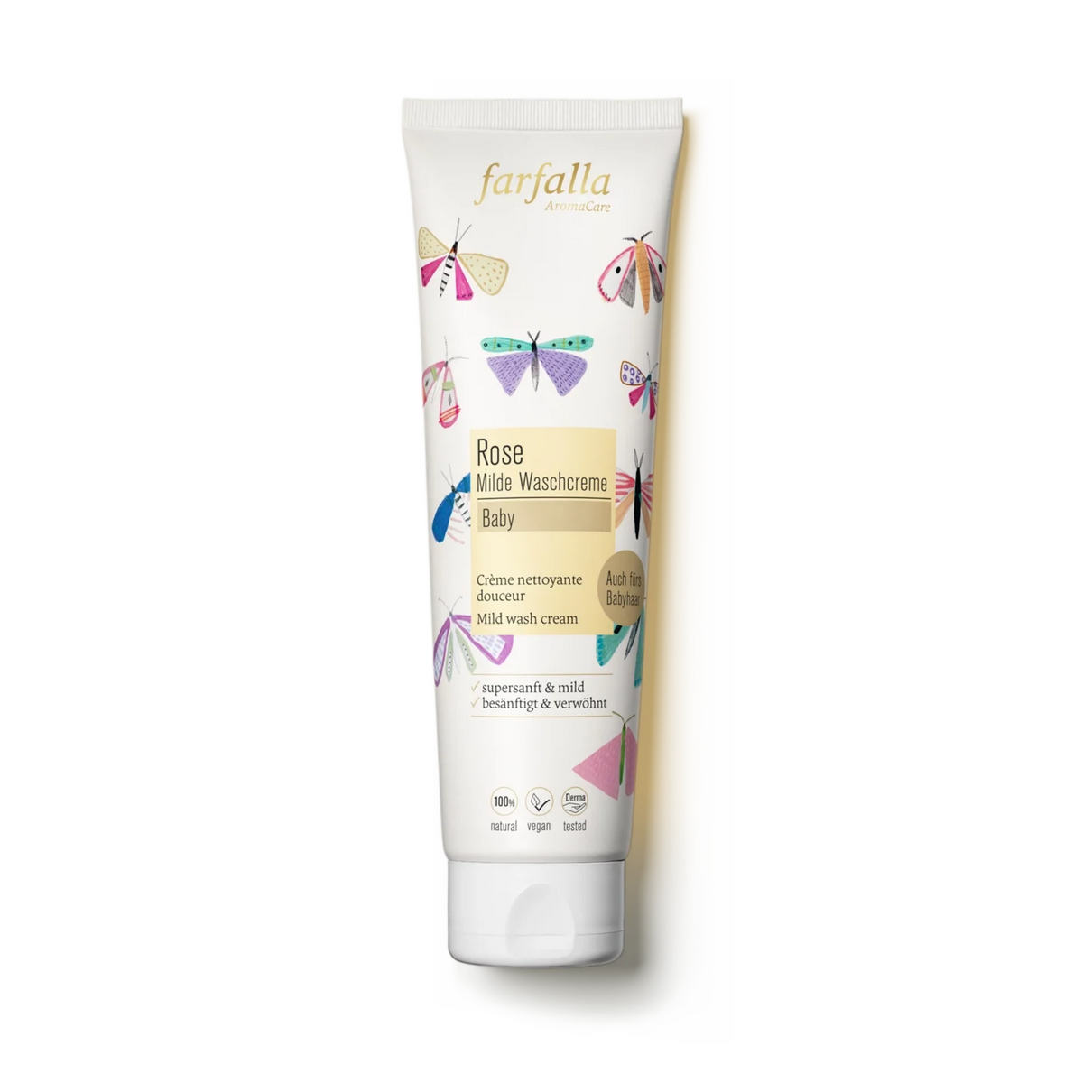 파르팔라 베이비 젠틀 로즈 워시 크림 145ml