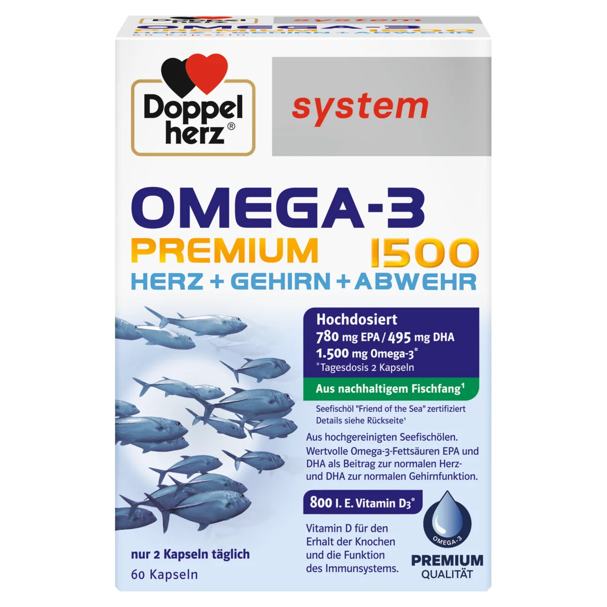 도펠헤르츠 시스템 오메가3 프리미엄 1500 60캡슐