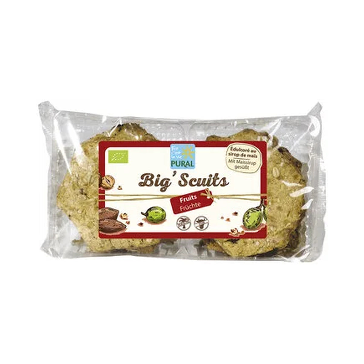 푸랄 빅스쿠츠 과일 쿠키 320 g