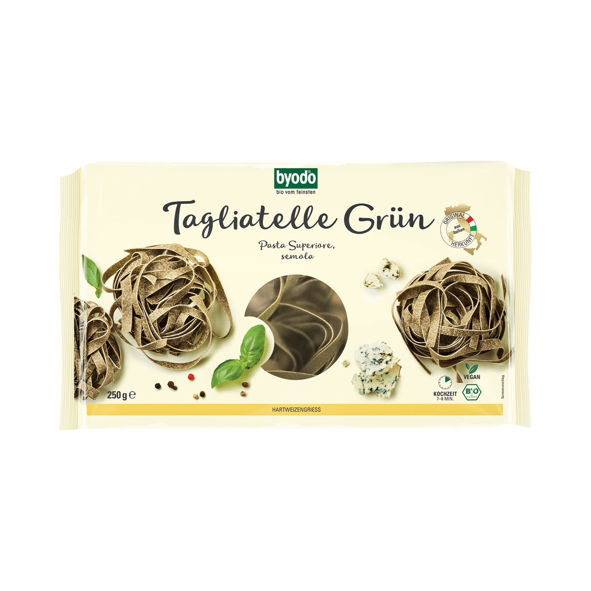 뵤도 세몰리나 그린 탈리아텔레 250g