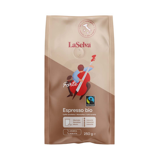 라셀바 포르테 에스프레소 분쇄 커피 250g