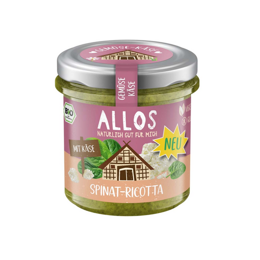 알로스 유기농 스프레드 Spinat·Ricotta 135 g
