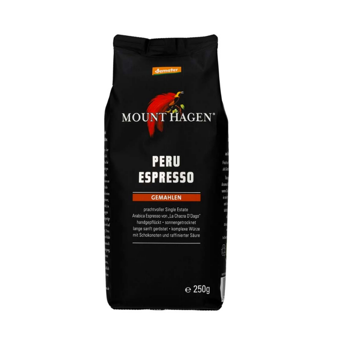 마운트하겐 유기농 데메터 페루 분말 에스프레소 250g