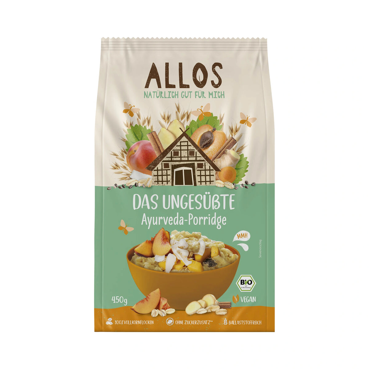 알로스 무가당 아유르베다 포리지 450 g