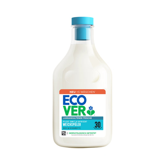 에코버 섬유유연제 로즈 앤 베르가못 750ml