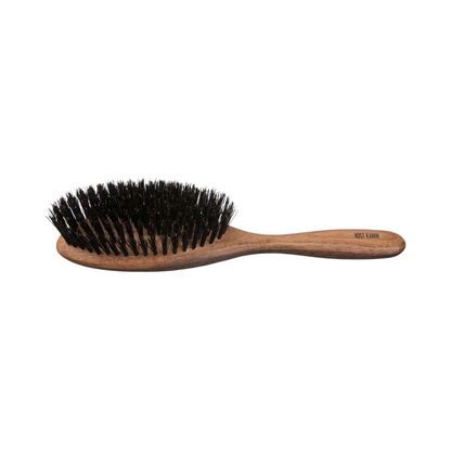 코스트캄 호두나무 멧돼지털 헤어브러시 엑스트라 하드 10열 22cm