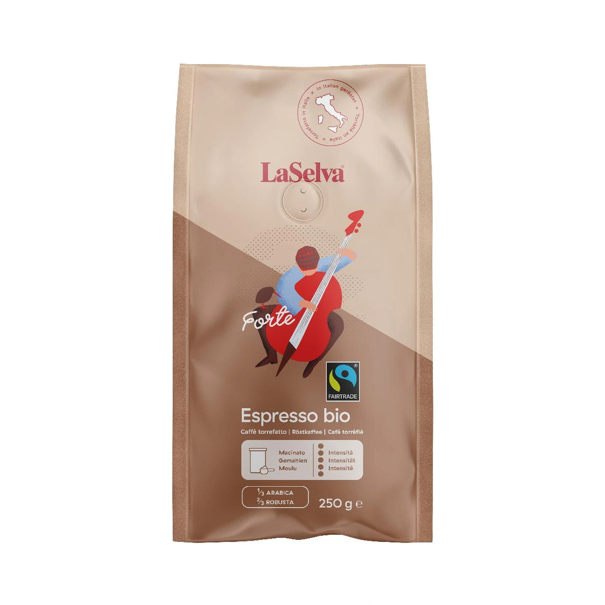 라셀바 포르테 에스프레소 분쇄 커피 250g