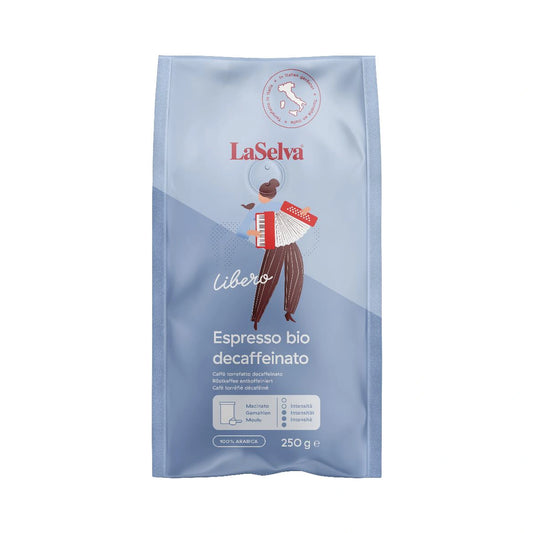 라셀바 리베로 디카페인 에스프레소 분쇄 커피 250g
