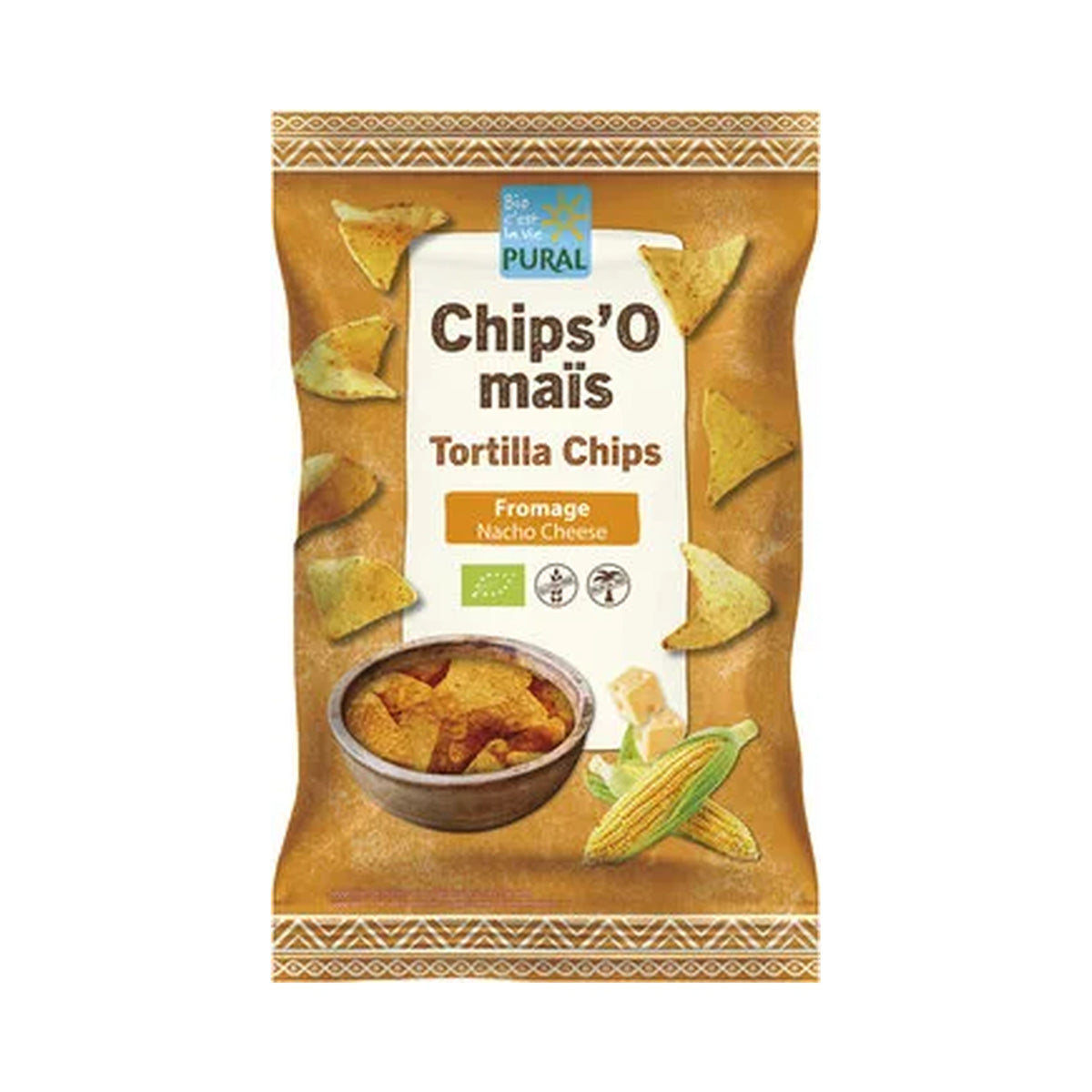 푸랄 칩스오메이스 나초 치즈 콘칩 125 g