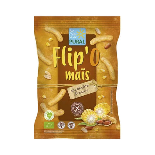푸랄 플립오메이스 땅콩 콘스낵 100 g