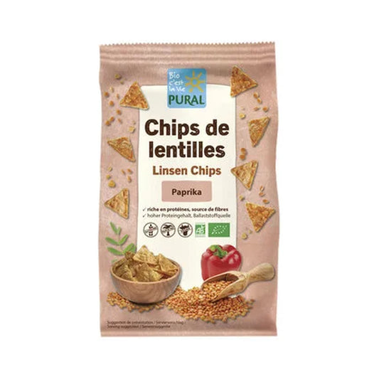 푸랄 렌틸콩 칩 파프리카 50 g
