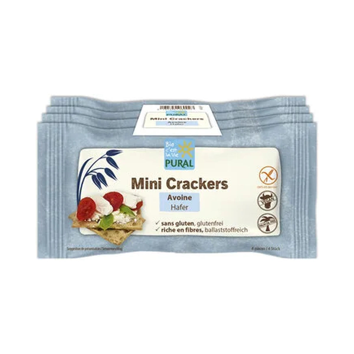 푸랄 미니 귀리 크래커 140 g