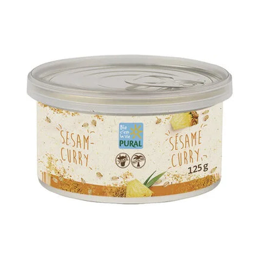푸랄 참깨 커리 비건 스프레드 125 g